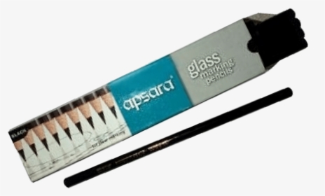 Apsara Glass Marking Black Pencil Box, HD Png Download, Transparent PNG