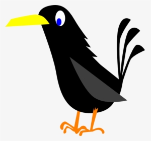 Crow Cartoon Kid Crows, HD Png Download, Transparent PNG