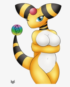 Commission Erin The Ampharos By Zinzoa-d9r1yrm, HD Png Download, Transparent PNG
