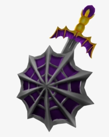Spider Web Sword And Shield, HD Png Download, Transparent PNG