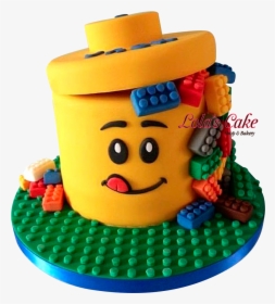 Lego Head Cake, HD Png Download, Transparent PNG