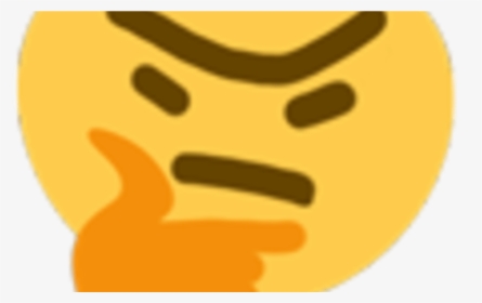 Thronking Thinking Face Emoji Know Your Meme , Png, Transparent Png, Transparent PNG