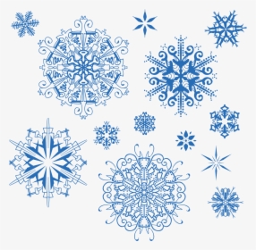 Snowflake Blue Pattern, HD Png Download, Transparent PNG