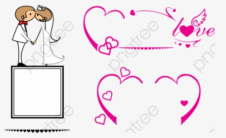 Kissing Wedding Logo, HD Png Download, Transparent PNG