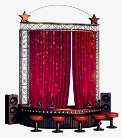 Star Curtain Stage Fnaf , Png Download, Transparent Png, Transparent PNG