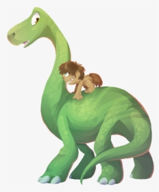 Arlo And Spot From Disney’s The Good Dinosaur  the, HD Png Download, Transparent PNG