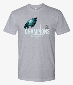Awesome Philadelphia Eagles Champions Men S T-shirt, HD Png Download, Transparent PNG