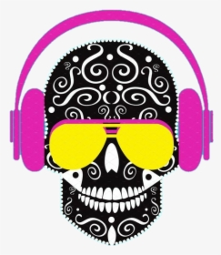 #skull #headphones, HD Png Download, Transparent PNG