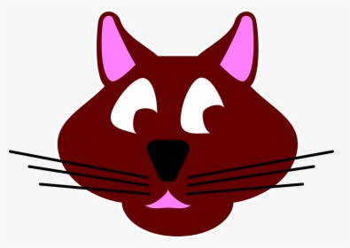 Cat, Brown, Face, Animal, Whiskers, Kitten, Feline, HD Png Download, Transparent PNG