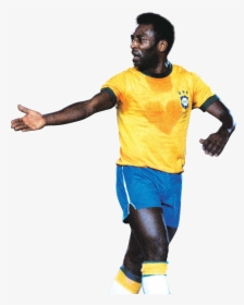 Brazil Drawing Soccer Player, HD Png Download, Transparent PNG