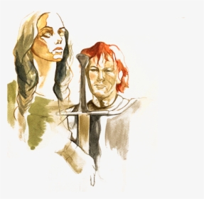 Romeo And Juliet Watercolour, HD Png Download, Transparent PNG