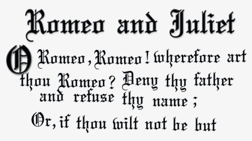 Romeo And Juliet 823 Words, HD Png Download, Transparent PNG