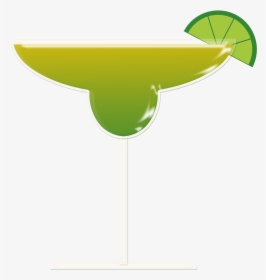 Cartoon Cocktail Garnish Drawing Glass, HD Png Download, Transparent PNG