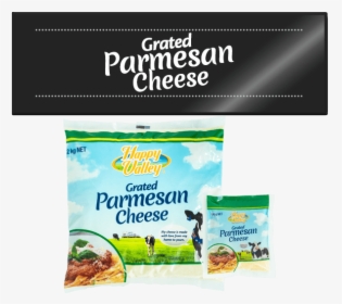 Happy Valley Dairy S Grated Parmesan Cheese, HD Png Download, Transparent PNG