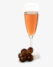 Preparation - Shake - Glass - Champagne Glass - Garnish, HD Png Download, Transparent PNG