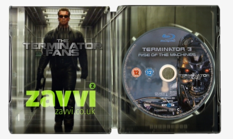 Zavvi Inside Terminator 3 Blu-ray Steelbook, HD Png Download, Transparent PNG