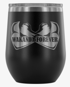 Wakanda Forever Arms Wine Tumbler, HD Png Download, Transparent PNG