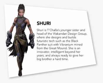 Profile Of Mcu Shuri, HD Png Download, Transparent PNG