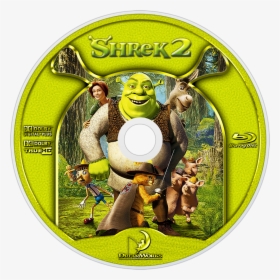 Shrek 2 Bluray Disc Image, HD Png Download, Transparent PNG