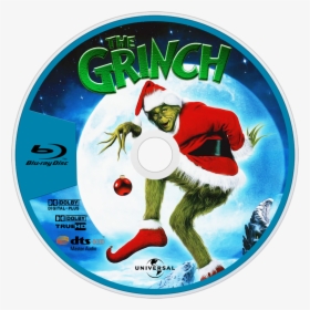 How The Grinch Stole Christmas Bluray Disc Image, HD Png Download, Transparent PNG