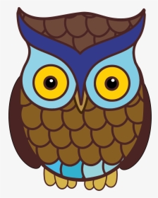 Wide Eyed Owl Clip Arts, HD Png Download, Transparent PNG
