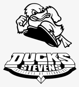 Oregon Ducks Black And White Logo, HD Png Download, Transparent PNG