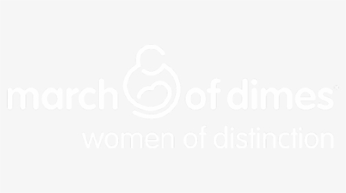 March Of Dimes White Logo , Png Download, Transparent Png, Transparent PNG