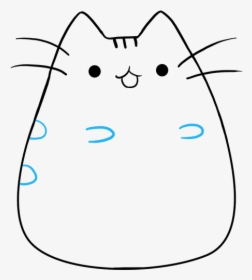 How To Draw Pusheen The Cat, HD Png Download, Transparent PNG