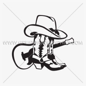 Cowboy Hat Clipart Boot, HD Png Download, Transparent PNG