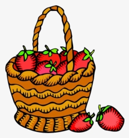 Strawberry Clipart Strawberry Basket, HD Png Download, Transparent PNG