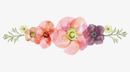 Flower Divider Png, Transparent Png, Transparent PNG