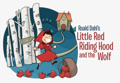 Roald Dahl S Little Red Riding Hood Skipping To Grandmother, HD Png Download, Transparent PNG