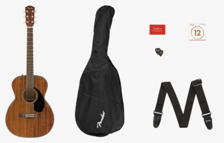 Fender Cc-60s Concert Acoustic Guitar Pack, HD Png Download, Transparent PNG