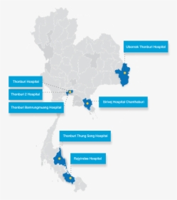 Thailand Map Png, Transparent Png, Transparent PNG