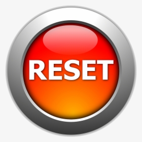 Red Reset Button Png, Transparent Png, Transparent PNG