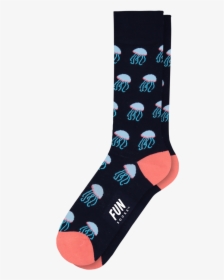 Men S Jellyfish Dress Socks, HD Png Download, Transparent PNG