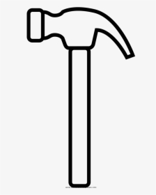 Hammer Coloring Page, HD Png Download, Transparent PNG
