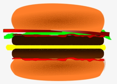 Hamburger Clipart Plate, HD Png Download, Transparent PNG