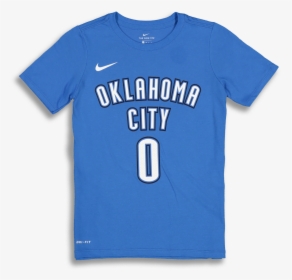 Nike Boys Icon N&n Tee Russell Westbrook Blue, HD Png Download, Transparent PNG