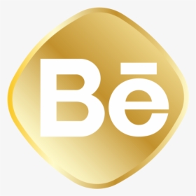 Golden Behance Icon, Social Media Vector, Royal, Golden, HD Png Download, Transparent PNG