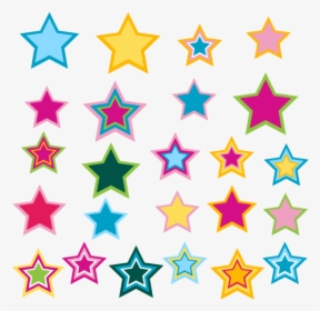 Dibujos De Estrellitas De Colores, HD Png Download, Transparent PNG