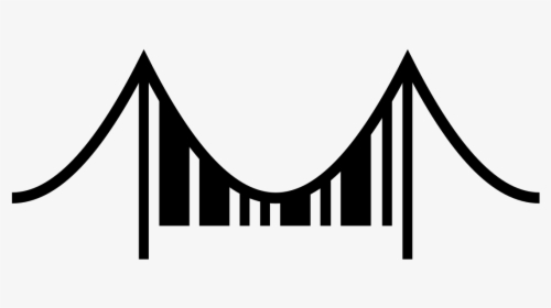 Wikidata Morese Code Logo Suspension Bridge Clipart, HD Png Download, Transparent PNG