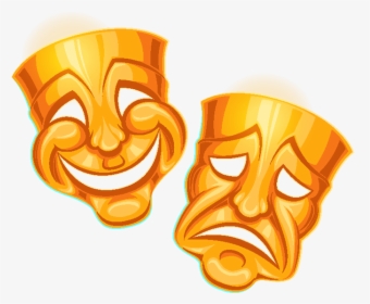 Face,yellow,orange,clip, HD Png Download, Transparent PNG