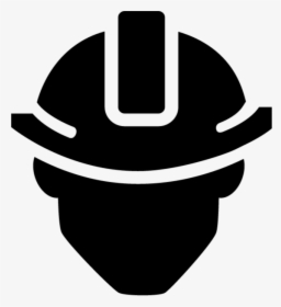 Transparent Hard Hat Clipart Black And White, HD Png Download, Transparent PNG