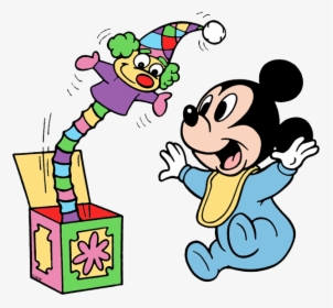 Baby Mickey S Wind-up Clown, HD Png Download, Transparent PNG