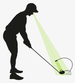 Golfer Silhouette Png, Transparent Png, Transparent PNG
