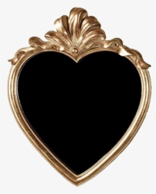 #gold #mirror #antique #old #overlay #edit #tumblr, HD Png Download, Transparent PNG