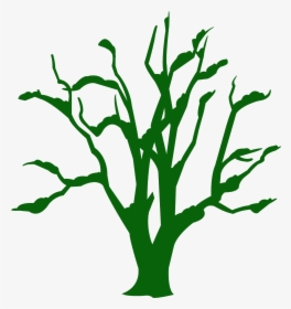 Dead Tree Silhouette Png, Transparent Png, Transparent PNG