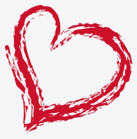 Brush Heart Png, Transparent Png, Transparent PNG
