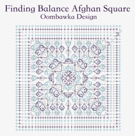 Finding Balance Afghan Square Pattern, HD Png Download, Transparent PNG